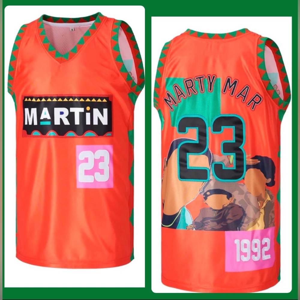 “Martin” Headgear Classics Basketball Jersey